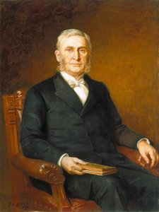 Portrait Of Reverend Nathaniel A. Hyde — Theodore Clement Steele
