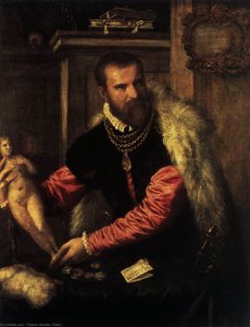 Ritratto Di Jacopo Strada — Tiziano Vecellio