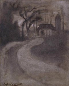 Paysage (titre Factice) — Eugène Anatole Carrière