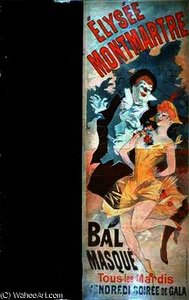 Advertisement For The 'masked Ball — Jules Chéret