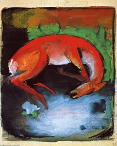 Dead Deer — Franz Marc