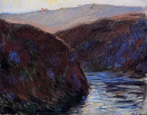 Tal Der Creuse, Abendstimmung — Claude Monet