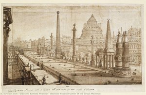 Idealized Reconstruction Of The Circus Maximus — Джовани Батиста Пиранези