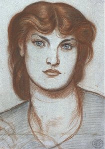 Regina Cordium - Study — Dante Gabriel Rossetti