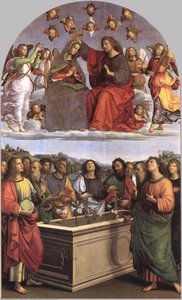 La Coronazione Della Vergine — Raffaello