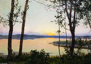 Sunrise Over The Lake — 沃尔特·劳恩特·帕尔默