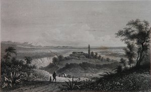 The Viewpoint Towards The Gulf (porpio) — Johann Moritz Rugendas