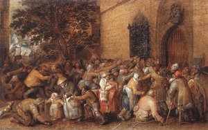 Distribution Of Loaves To The Poor — David Vinckboons