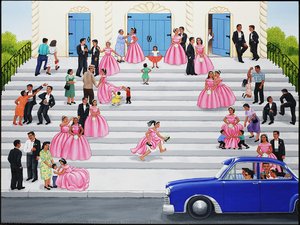 Quinceañera (traditional Fifteenth Birthday Celebration For Girls) — Carmen Lomas Garza