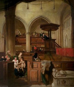 The Ferneley Family Pew In Melton Mowbray Parish Church, Leicestershire — Sr John E Ferneley