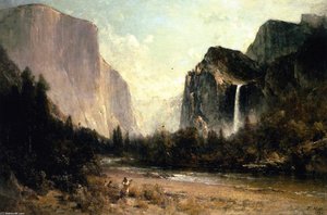 Yosemite Valley Indian Woodpickers — Thomas Hill
