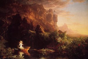 The Voyage Of Life: Childhood — 토마스 콜