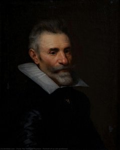 Portrait Of An Old Gentleman — Frans The Younger Pourbus