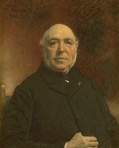 Portrait De M. Delarue, Architecte — Léon Joseph Florentin Bonnat