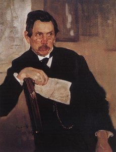 Portrait Of A. Kasyanov — Valentin Alexandrovich Serov