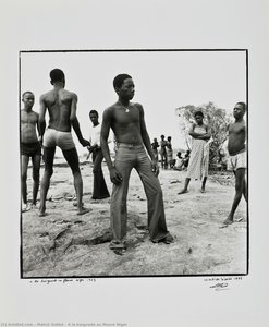 A La Baignade Au Fleuve Niger — Malick Sidibé