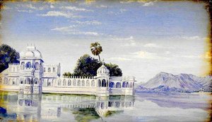 Palazzo Jagniwas, Udaipur. 'janr. 1879' — Marianne North