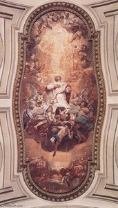Glory Of St Eusebius — Anton Raphael Mengs