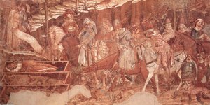 Triumph Of Death (detail) — Bonamico Di Martino Da Firenze (bounamico Buffalmacco)