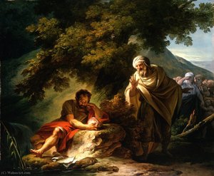 Democritus Among The Abderitans — François André Vincent