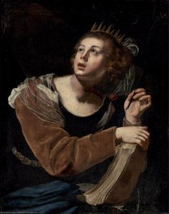 St Catherine Of Alexandria — Artemisia Gentileschi