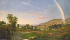 Landscape With Rainbow — Robert Seldon Duncanson