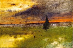 The Lonely Pine — George Innes