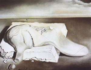 Monstre Doux (monstruo Blando Adormecido) — Salvador Dalí