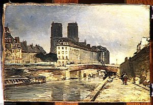 Notre Dame De Paris — Johan Barthold Jongkind