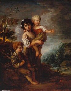 Cottage Children — Gainsborough Dupont