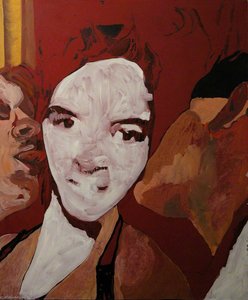 Untitled (face) — Chantal Joffe