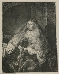 Studio Di Saskia; Detta 'la Grande Sposa Ebraica' — Rembrandt Van Rijn