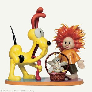 Wild Boy And Puppy — Jeff Koons