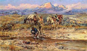 Pay Dirt (also Known As The Discovery Of Last Chance Gulch) — Charles Marion Russell