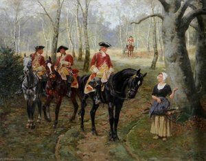 The Patrol — William Barns Wollen