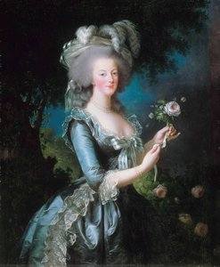 La Reine Marie Antoinette Dit À La Rose (1755 1793) — Louise Élisabeth Vigée Le Brun