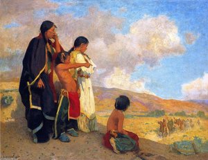Return Of The War Party — Eanger Irving Couse