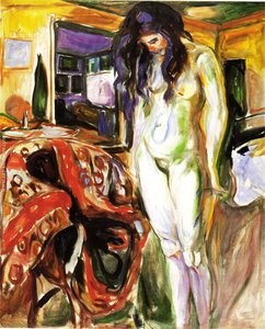Model Ved Wicker Stolen — Edvard Munch