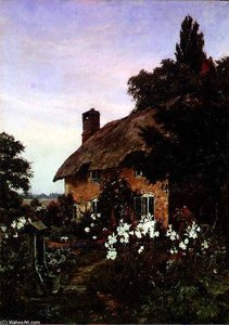 Cottage Lilies — Edward Wilkins Waite
