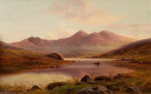 Landscape With Mountains Snowdon — George Harrison