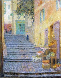 The Italian Boutique — Henri Le Sidaner