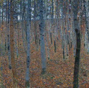 Forêt De Chênes I, Huile Sur Toile, Galerie Moderne — Gustave Klimt