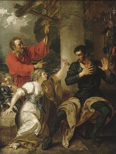 The Damsel And Orlando 1 — Benjamin West