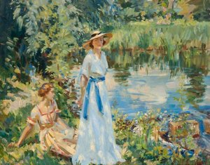 Summer Morning — Wilfrid Gabriel De Glehn
