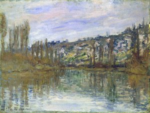 The Seine Near Vetheuil — Claude Monet