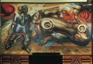 The Resurrection Of Cuauhtemoc — David Alfaro Siqueiros