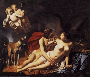 Jupiter And Callisto — Caesar Van Everdingen (cesar Pietersz)