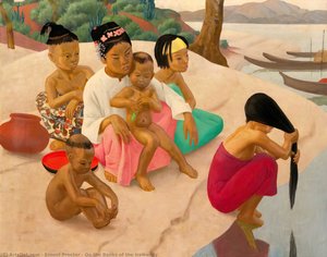 On The Banks Of The Irawaddy — Ernest Procter