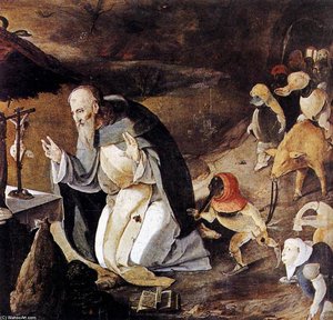The Temptation Of St Anthony — ルーカス・ファン・レイデン