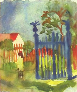 Gartentor — August Macke